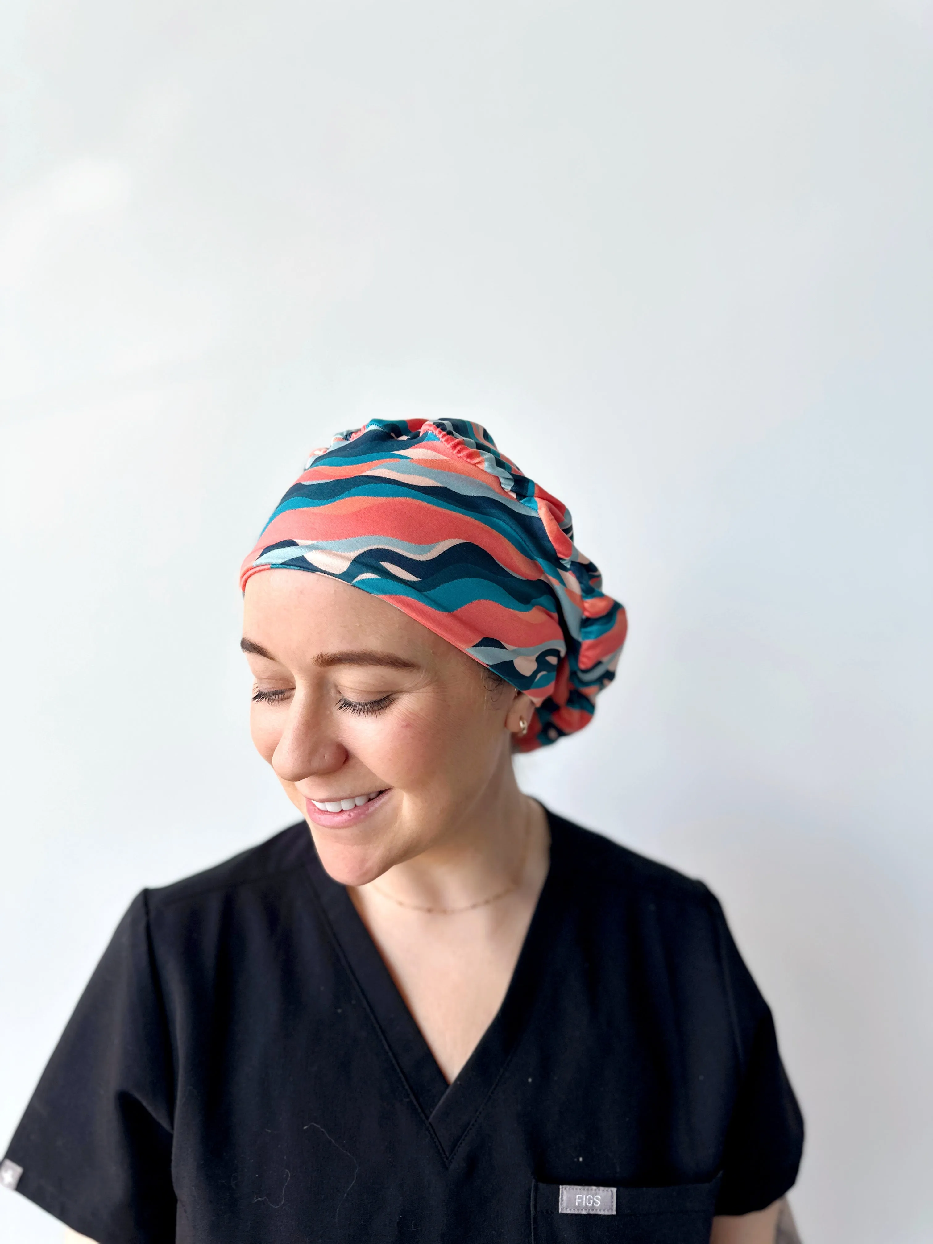 DuoStyle Scrub Hat - Sunset