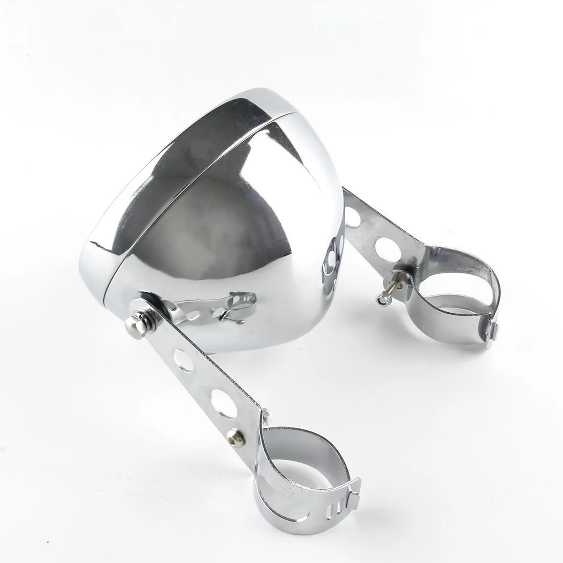 Eagle Lights 7" Meteor Headlight Bucket Housing for Motorcycles with 32MM to 40MM Fork Tubes