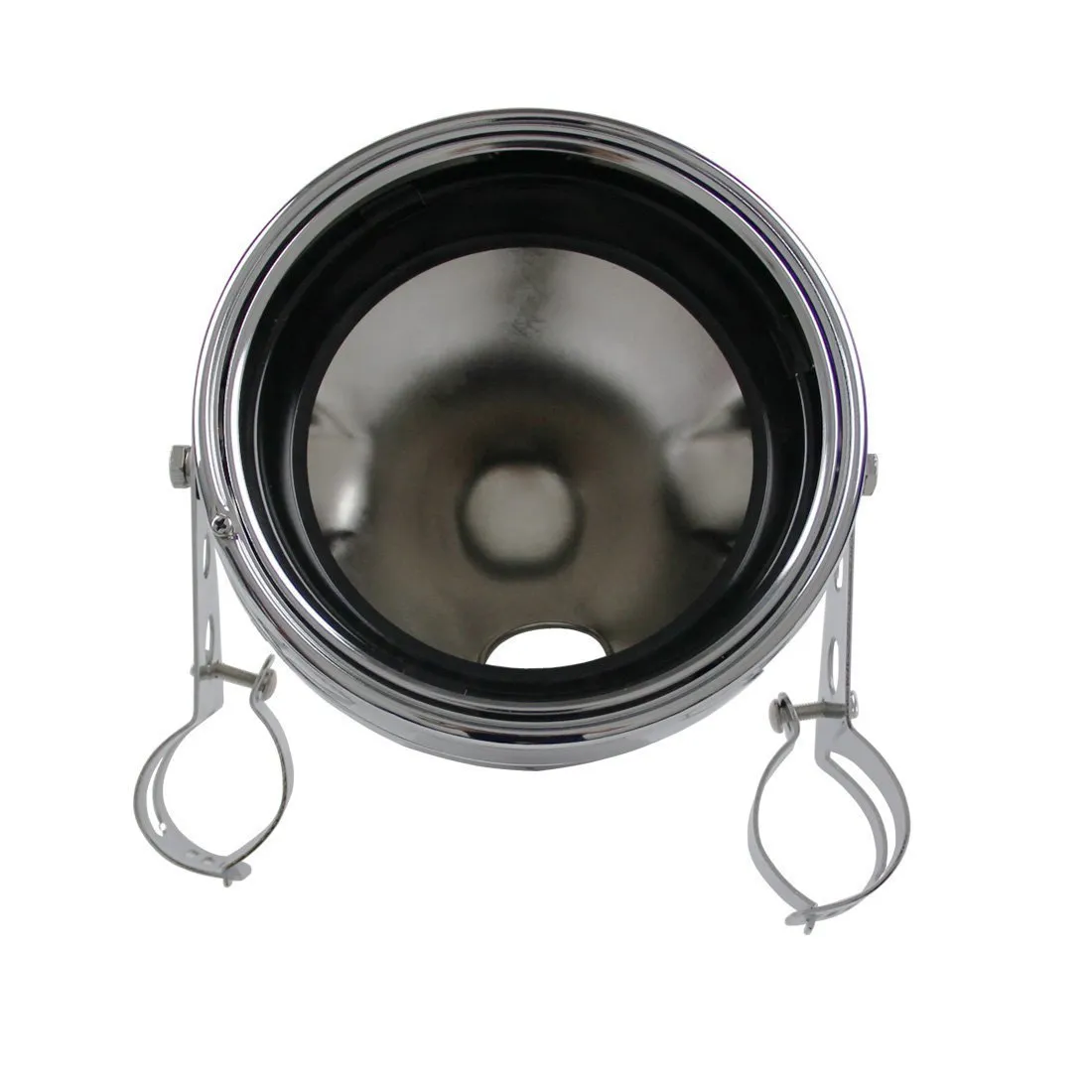 Eagle Lights 7" Meteor Headlight Bucket Housing for Motorcycles with 32MM to 40MM Fork Tubes
