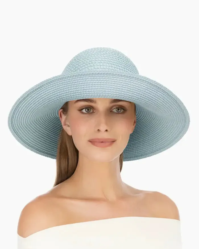 Eric Javits Hampton Hat in Aqua