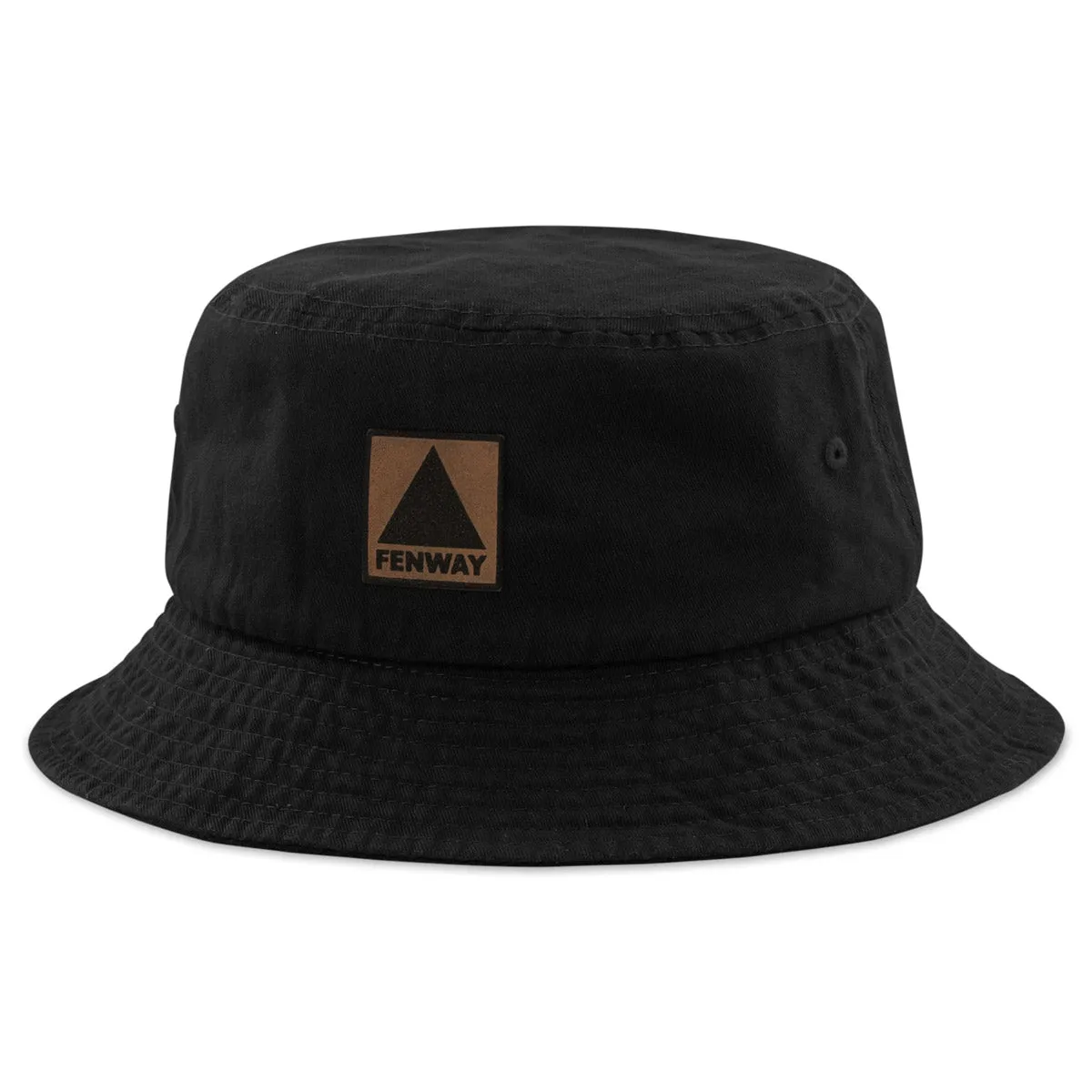 Fenway Leather Patch Bucket Hat