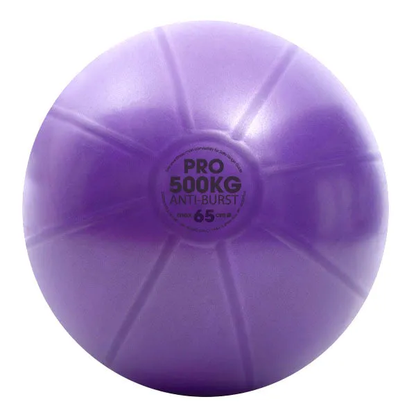 Fitness Mad Studio Pro 500Kg Gym Ball & Pump - 65cm