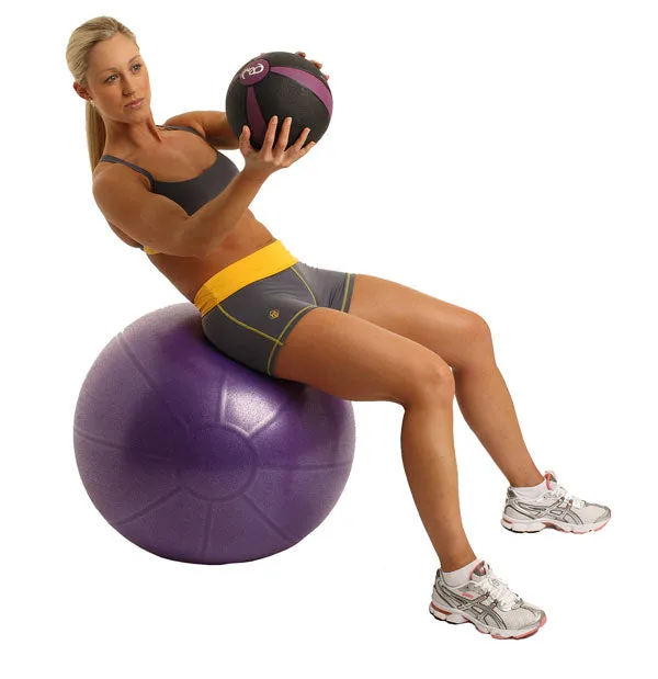 Fitness Mad Studio Pro 500Kg Gym Ball & Pump - 75cm