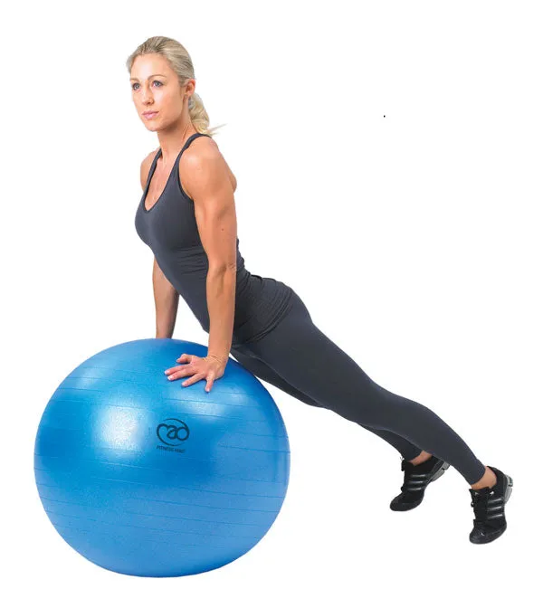 Fitness Mad Studio Swiss Ball, Pump & Online Guide - 65cm