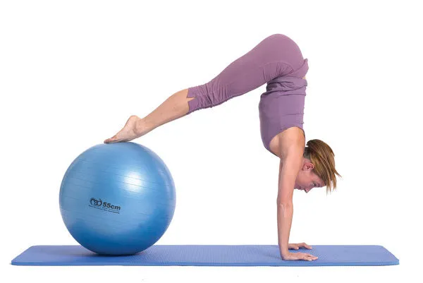 Fitness Mad Studio Swiss Ball, Pump & Online Guide - 65cm