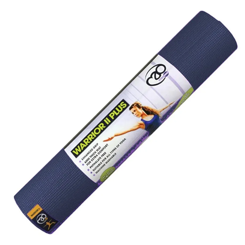 Fitness Yoga-Mad Warrior II Plus Yoga Mat - 6mm