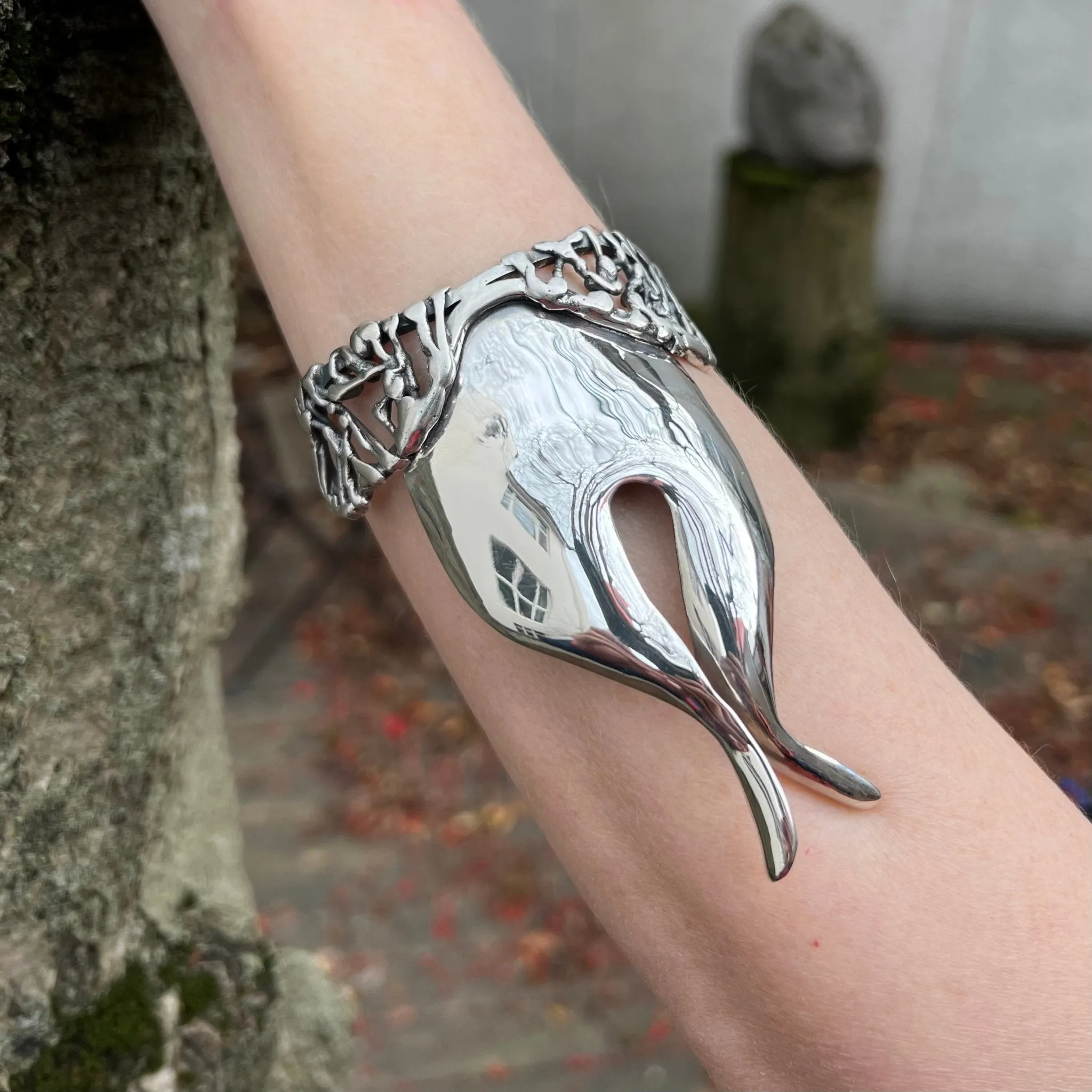 Fluga - Silver Bracelet by Bolli