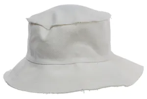 Frayed Canvas Bucket Hat