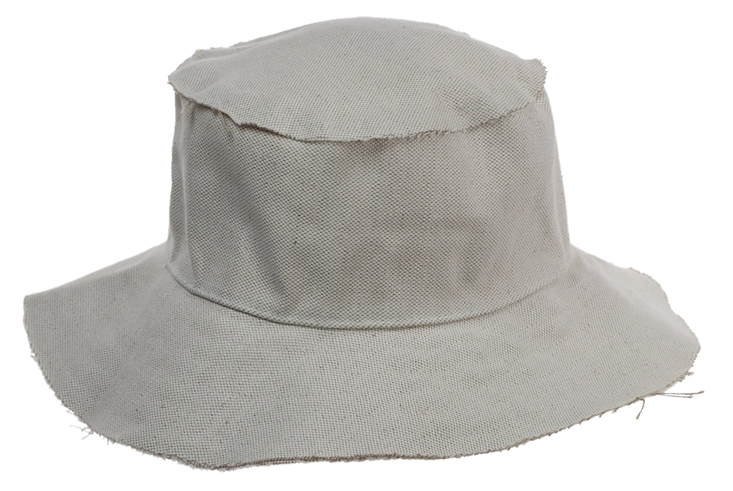 Frayed Canvas Bucket Hat