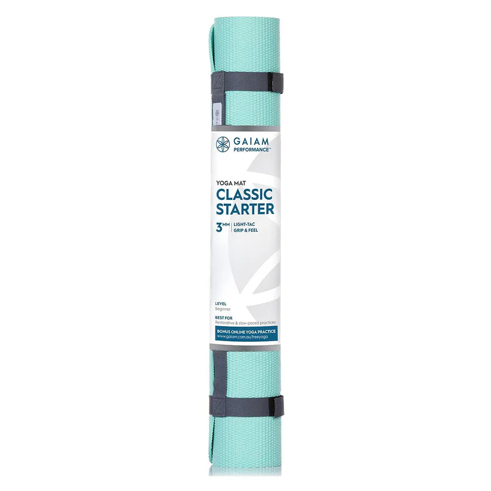 Gaiam Performance Classic Starter 3mm Yoga Mat