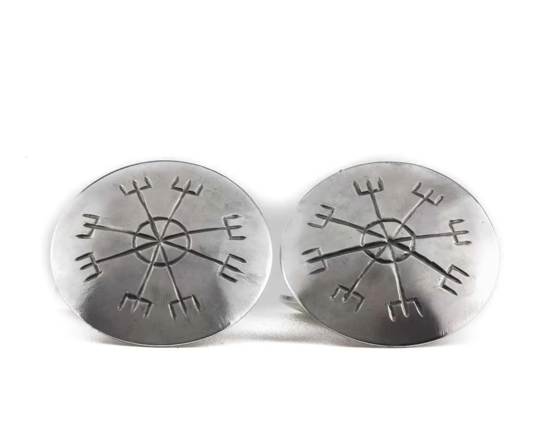 Ægishjálmur - Helm of Awe Cufflinks