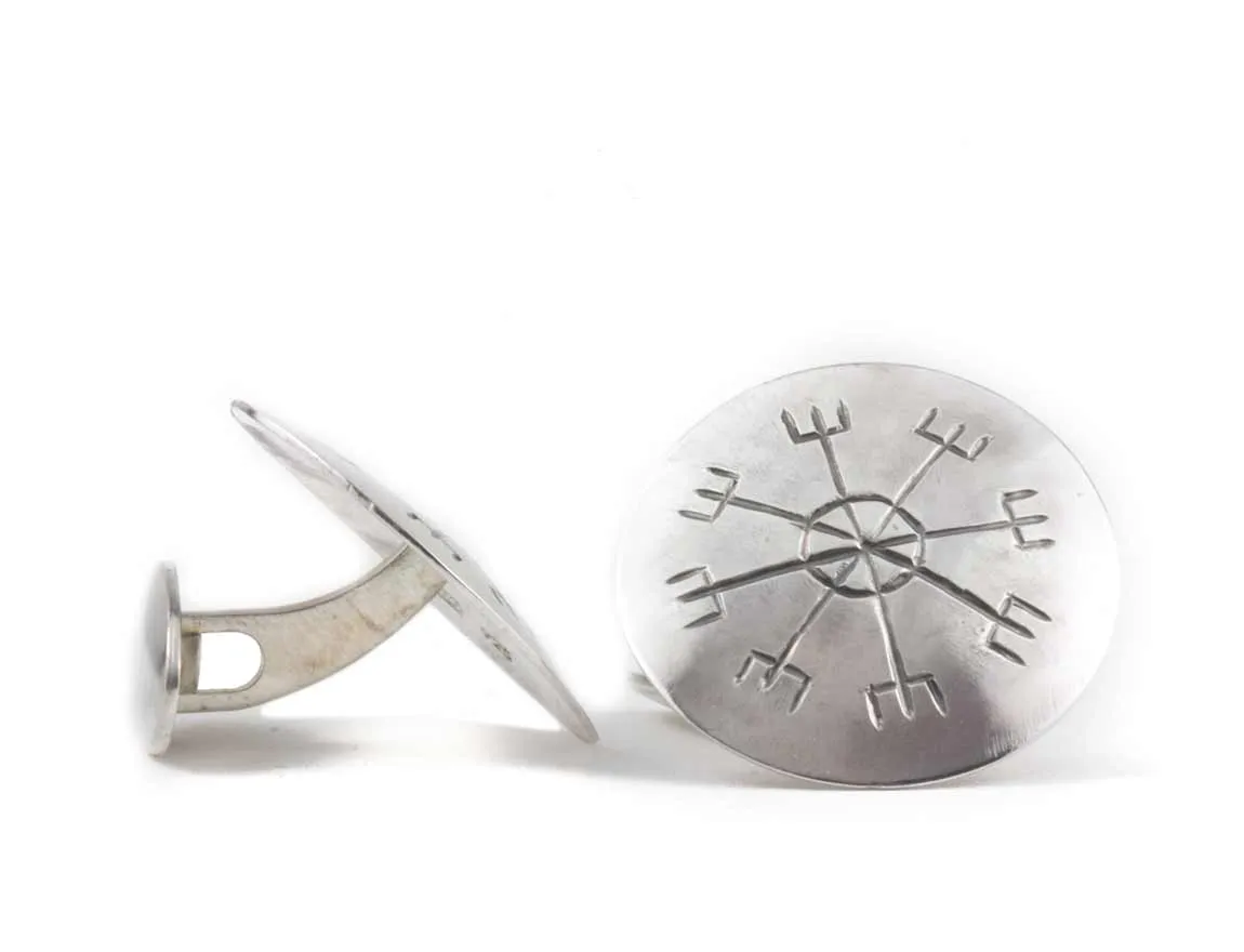 Ægishjálmur - Helm of Awe Cufflinks