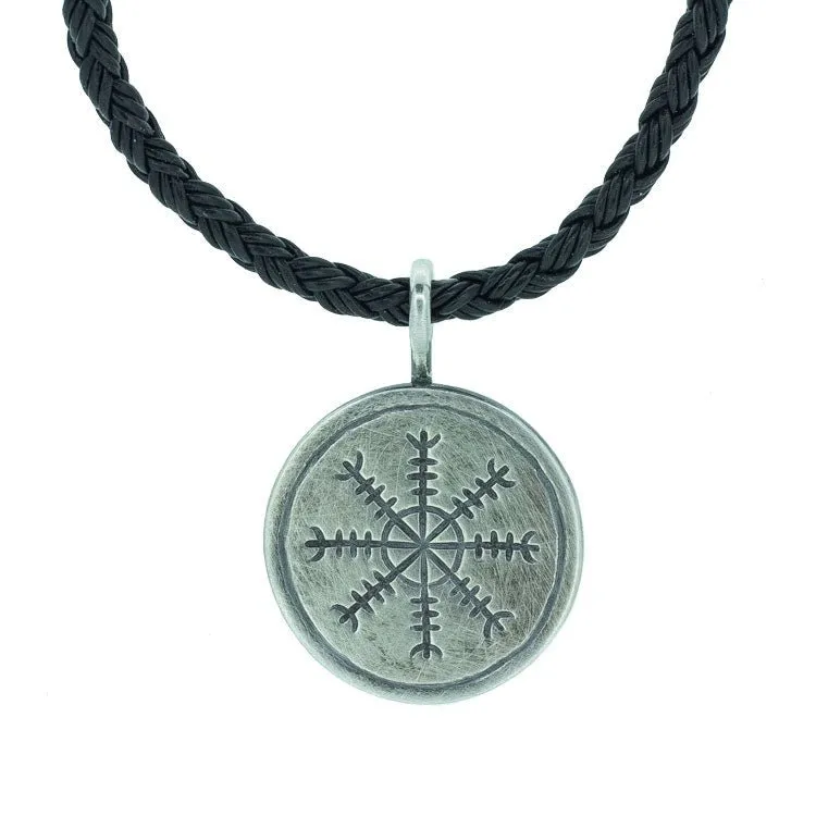 Ægishjálmur - Silver Necklace