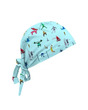 'Go Team' Scrub Caps - 1015