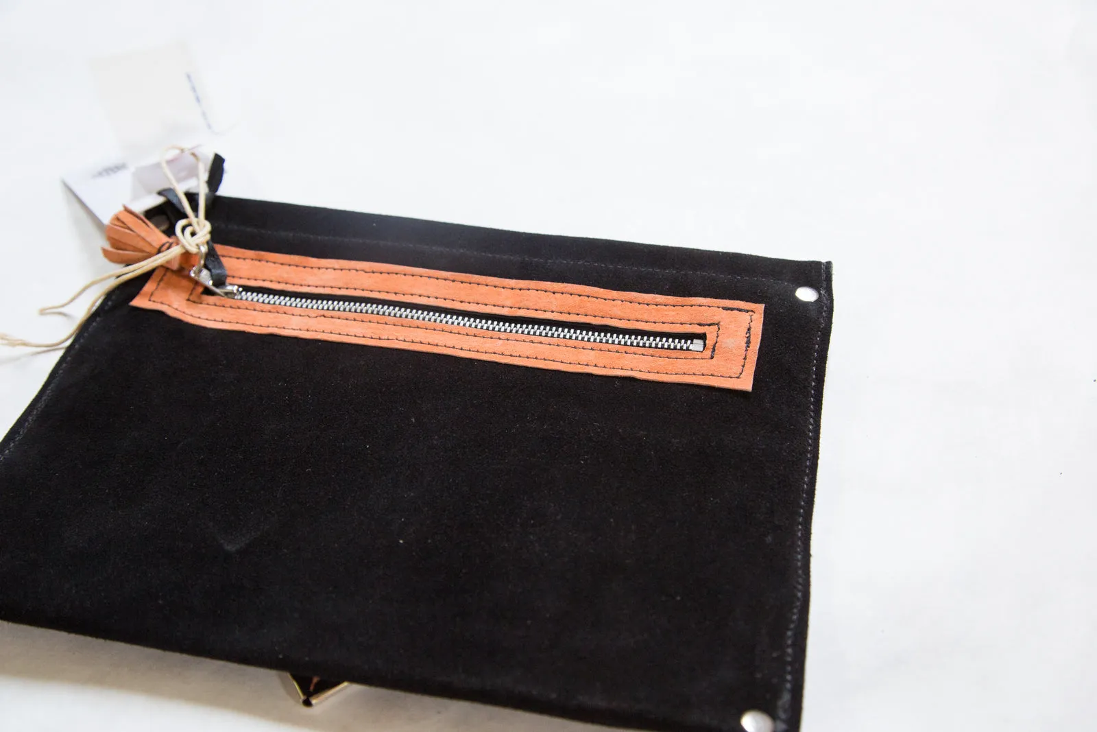 Handmade Rug Fragment Clutch