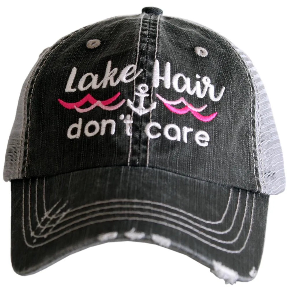 Hats { Lake bum } { Lake hair don't care } { Lake please } { Lake life }