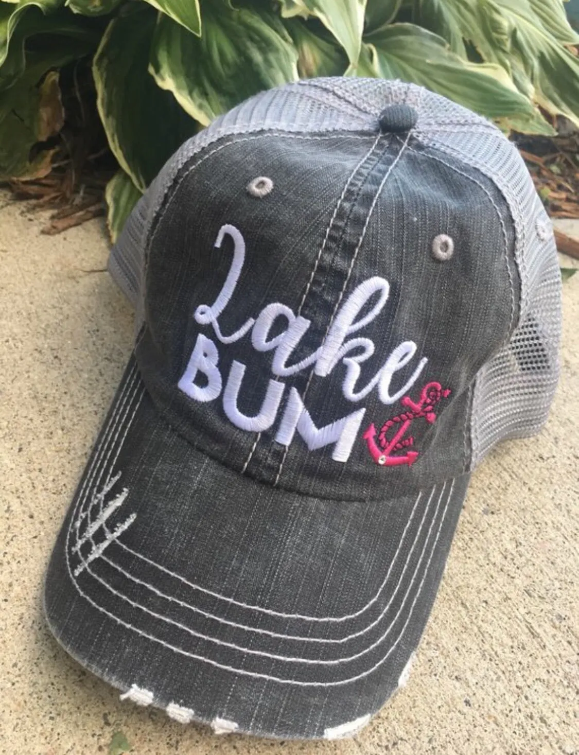 Hats { Lake bum } { Lake hair don't care } { Lake please } { Lake life }