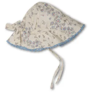 Hilda hat - Sprinkles hearts yellow