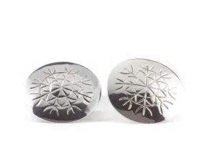 Hjálmur silver cufflinks