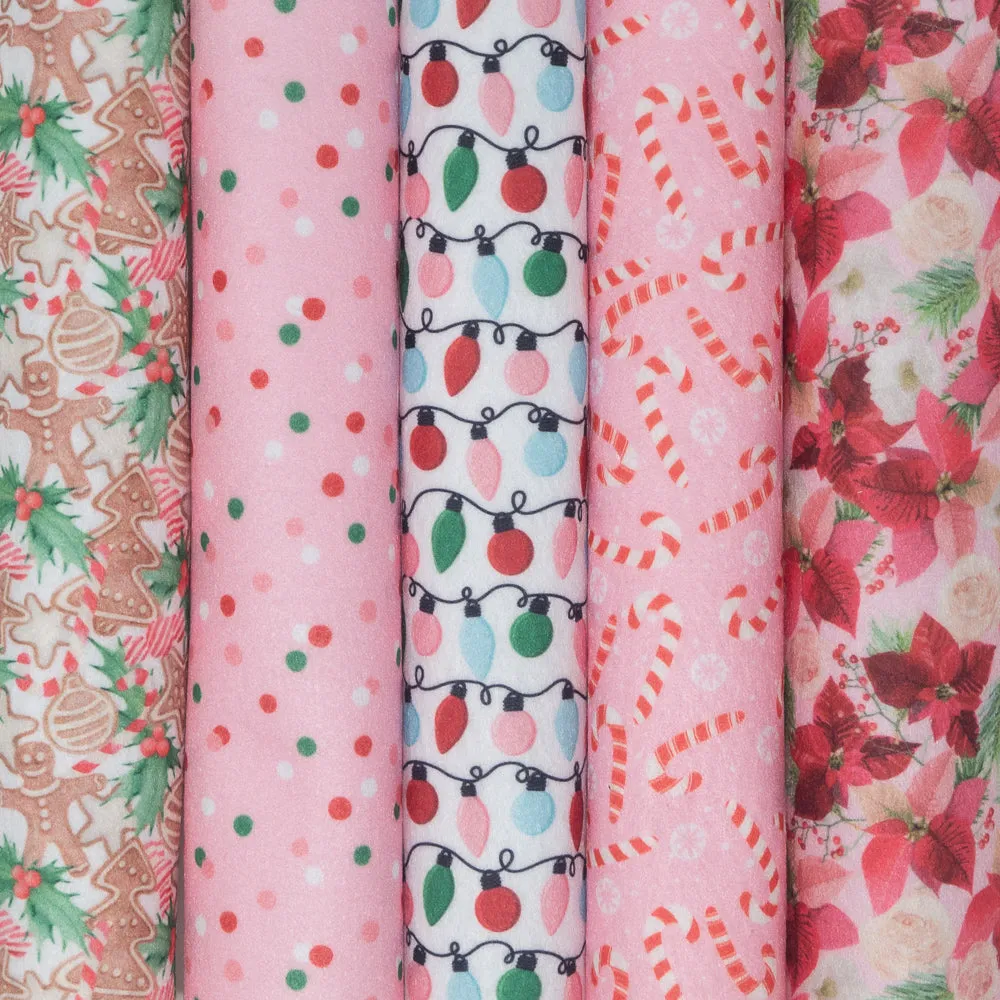 Holiday Printed Felt Collection/ Sheets