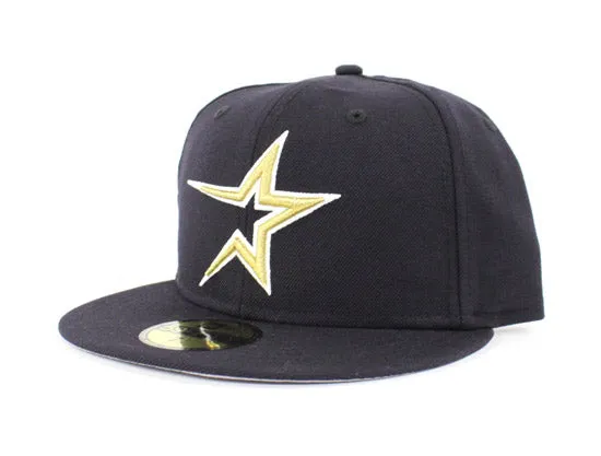 Houston Astros 1999 New Era 59fifty Fitted Hat (Game Gray Under Brim)