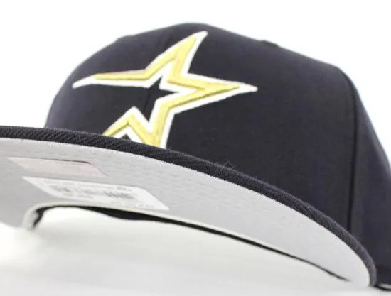 Houston Astros 1999 New Era 59fifty Fitted Hat (Game Gray Under Brim)