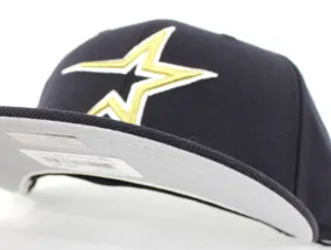 Houston Astros 1999 New Era 59fifty Fitted Hat (Game Gray Under Brim)