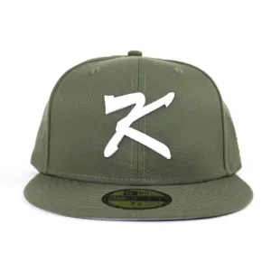 Korea New Era New Era 59Fifty Fitted Hat (Oilve Gray Under Brim)