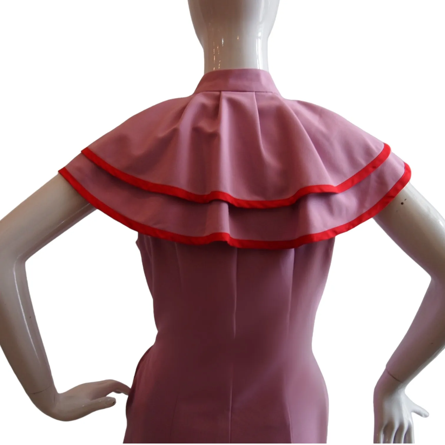 LAYERED WINGS HANDMADE MODERN SILK COTTON CHEONGSAM