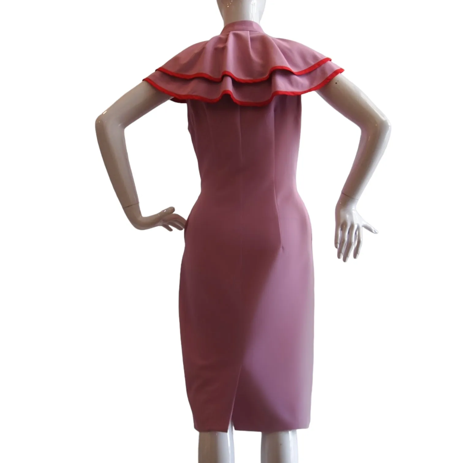 LAYERED WINGS HANDMADE MODERN SILK COTTON CHEONGSAM
