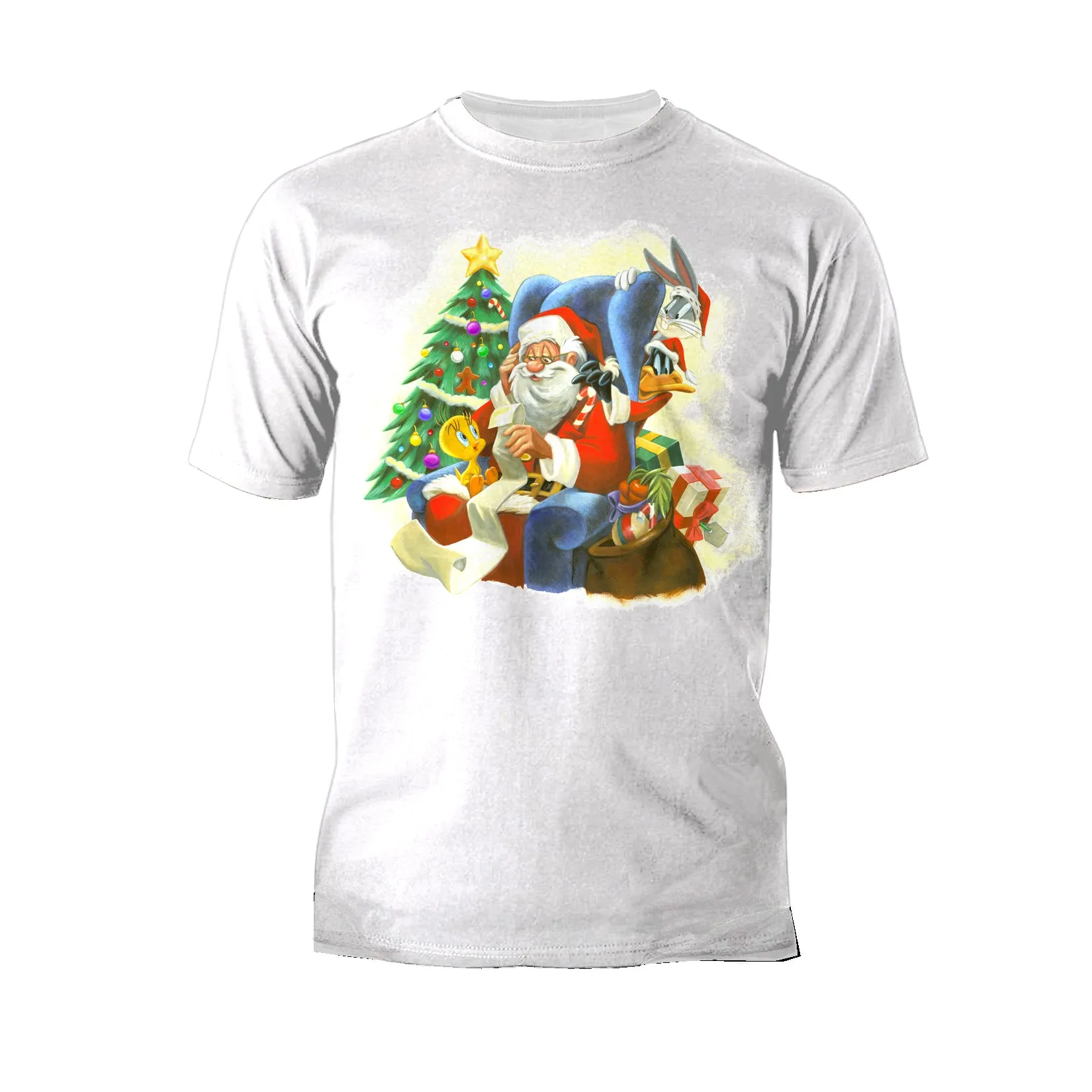 Looney Tunes Looney Tunes Xmas Santa Official Men's T-Shirt