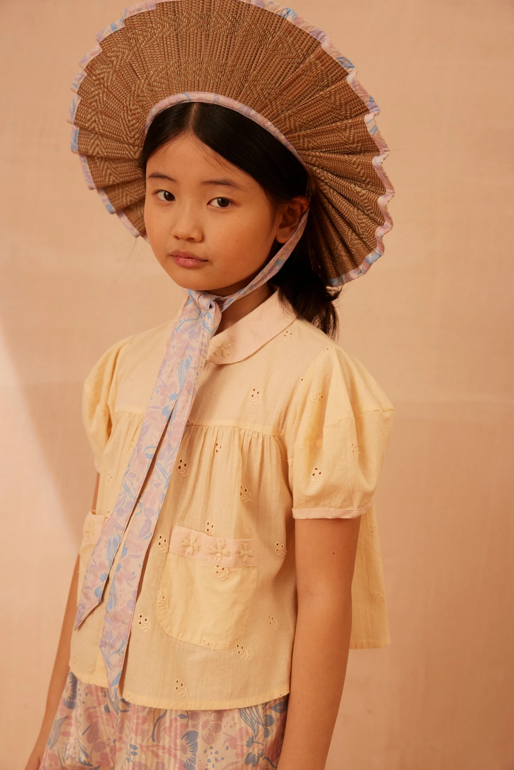 Lorna Murray x Apolina Nikki Beach Maxi Sunhat - 50's Floral