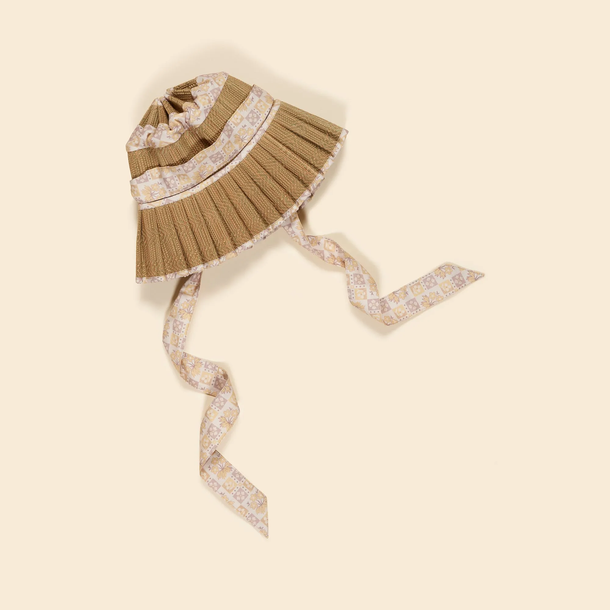 Lorna Murray x Apolina - Nikki Beach Maxi Sunhat - Patio Floral
