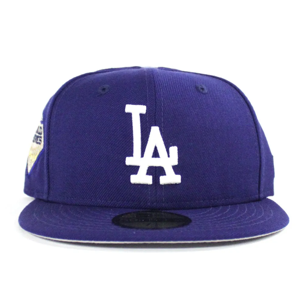 Los Angeles Dodgers 2018 World Series New Era 59Fifty Fitted Hat (Blue Gray Under Brim)