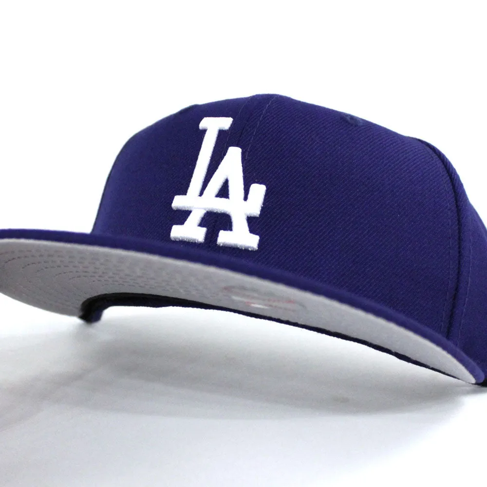 Los Angeles Dodgers 2018 World Series New Era 59Fifty Fitted Hat (Blue Gray Under Brim)