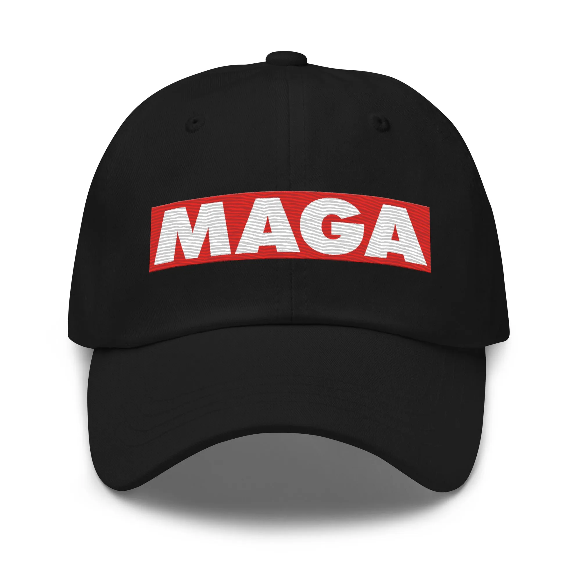 MAGA Leather Back Hat