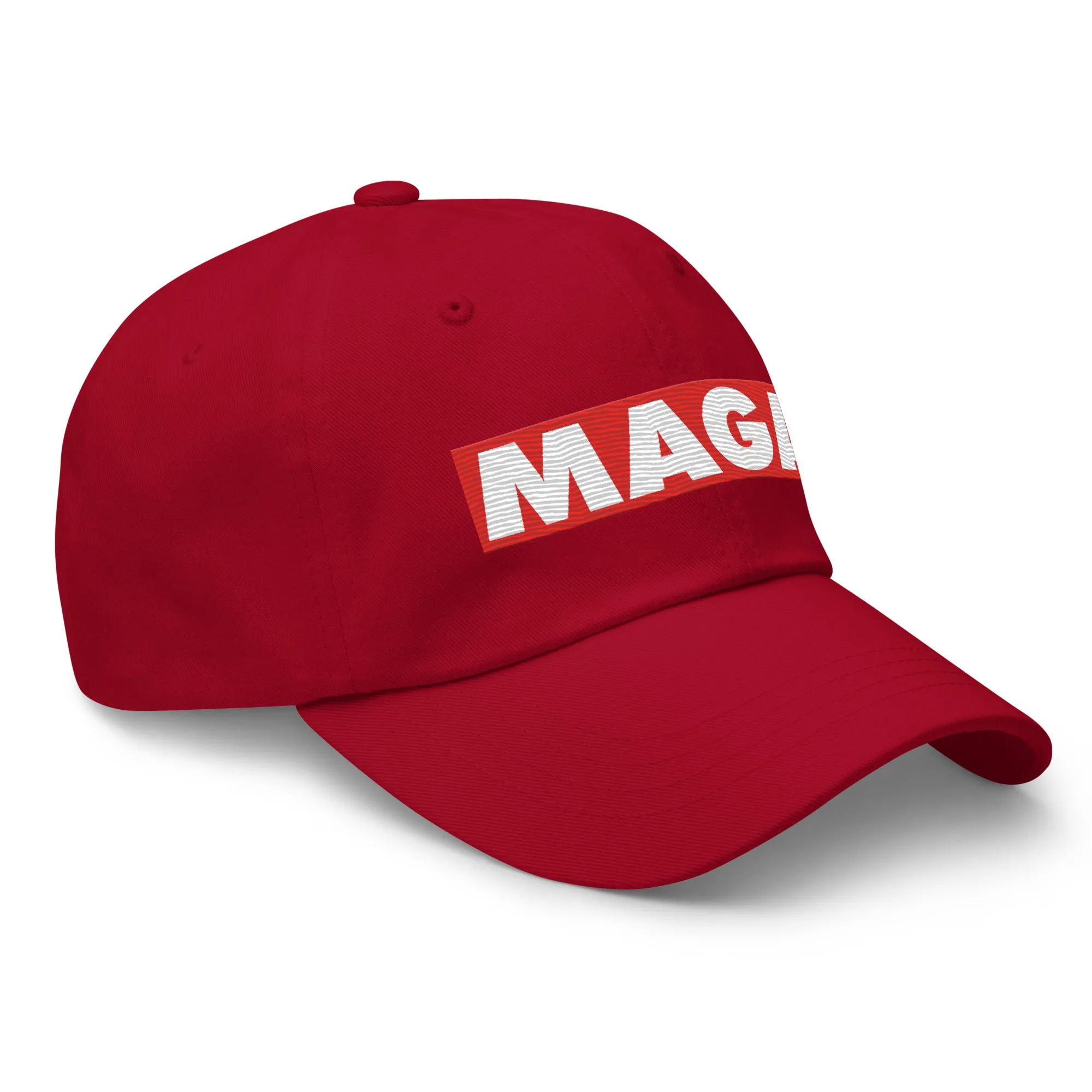 MAGA Leather Back Hat