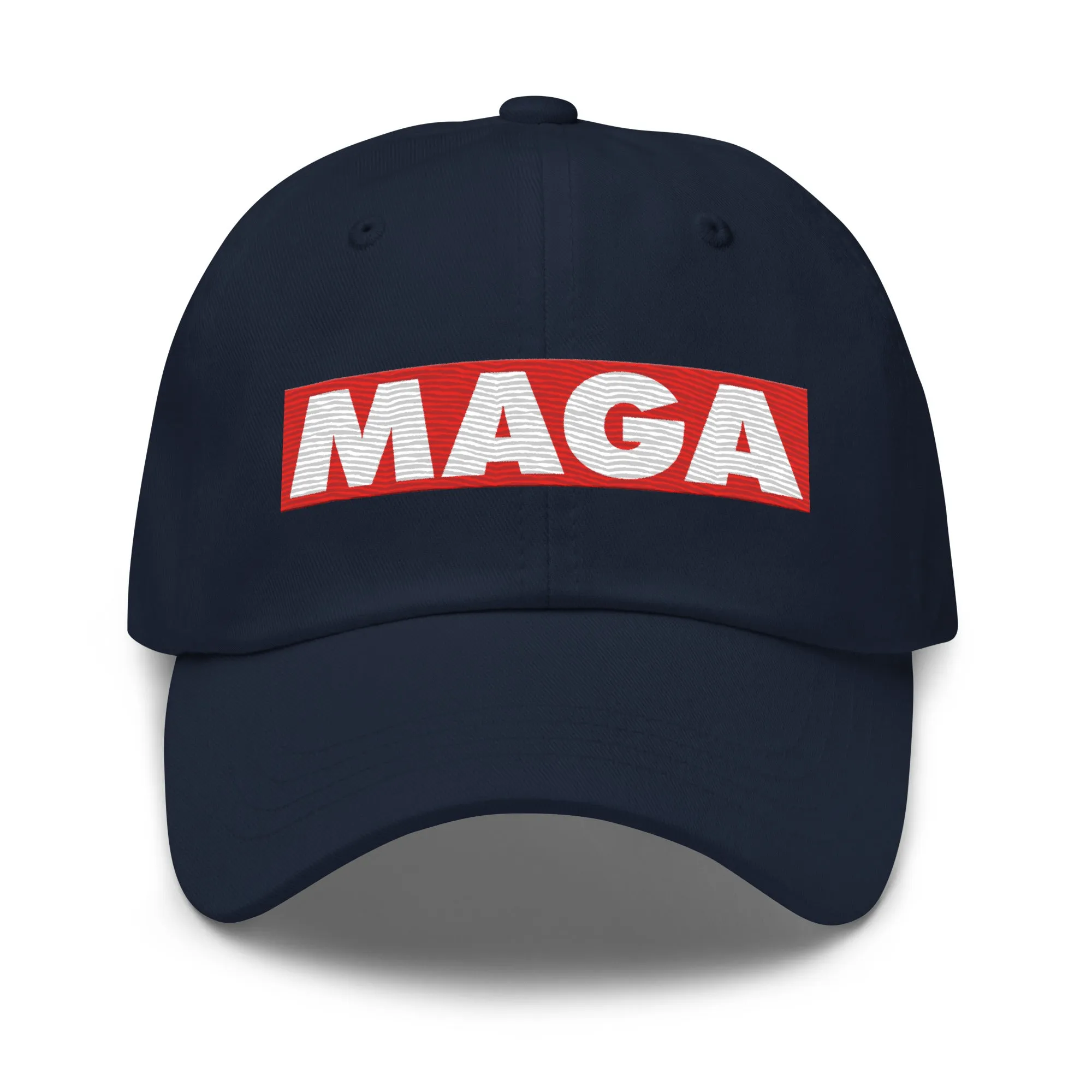 MAGA Leather Back Hat