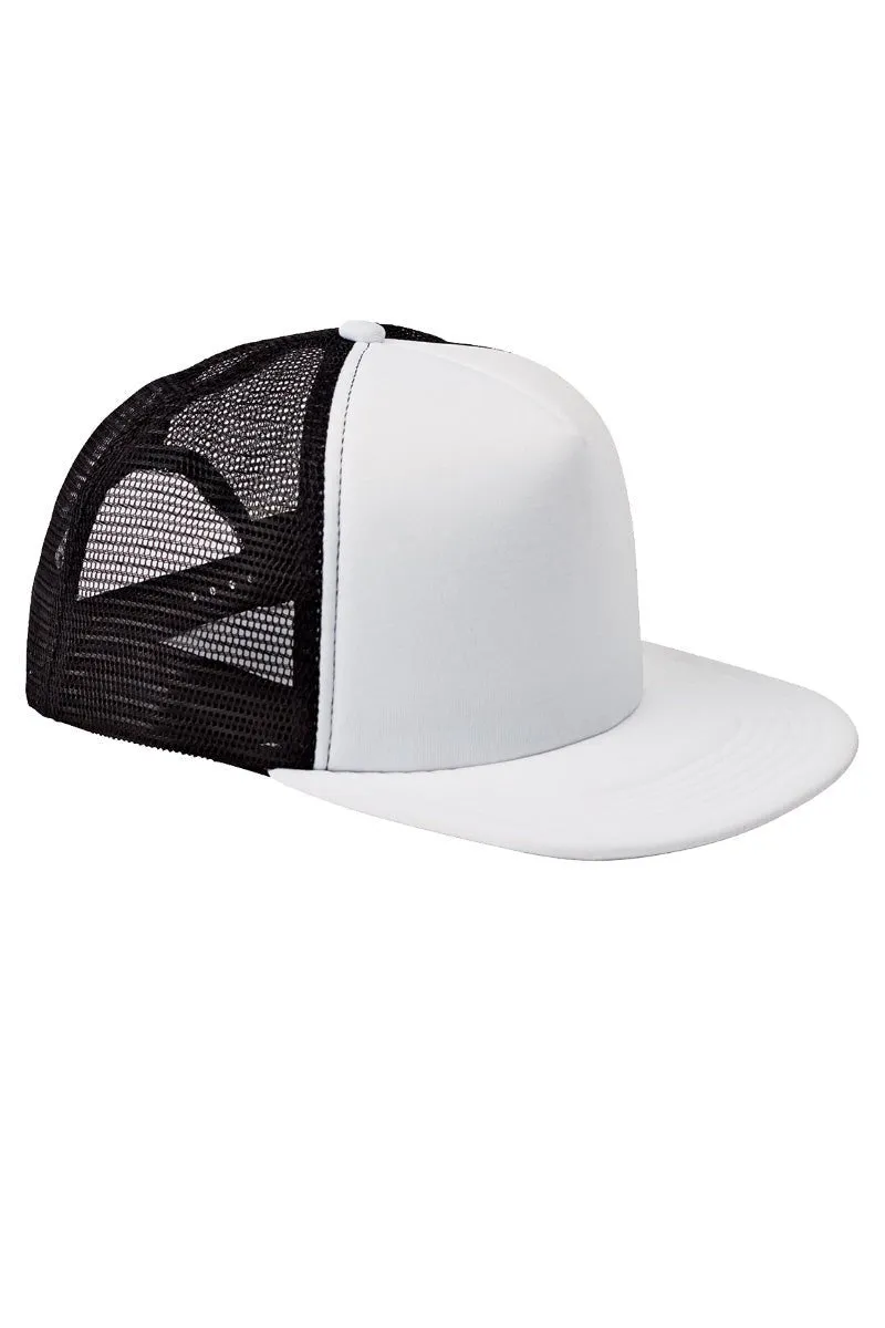 Mama Retro Lightning Bolt Foam Front Mesh Trucker Cap