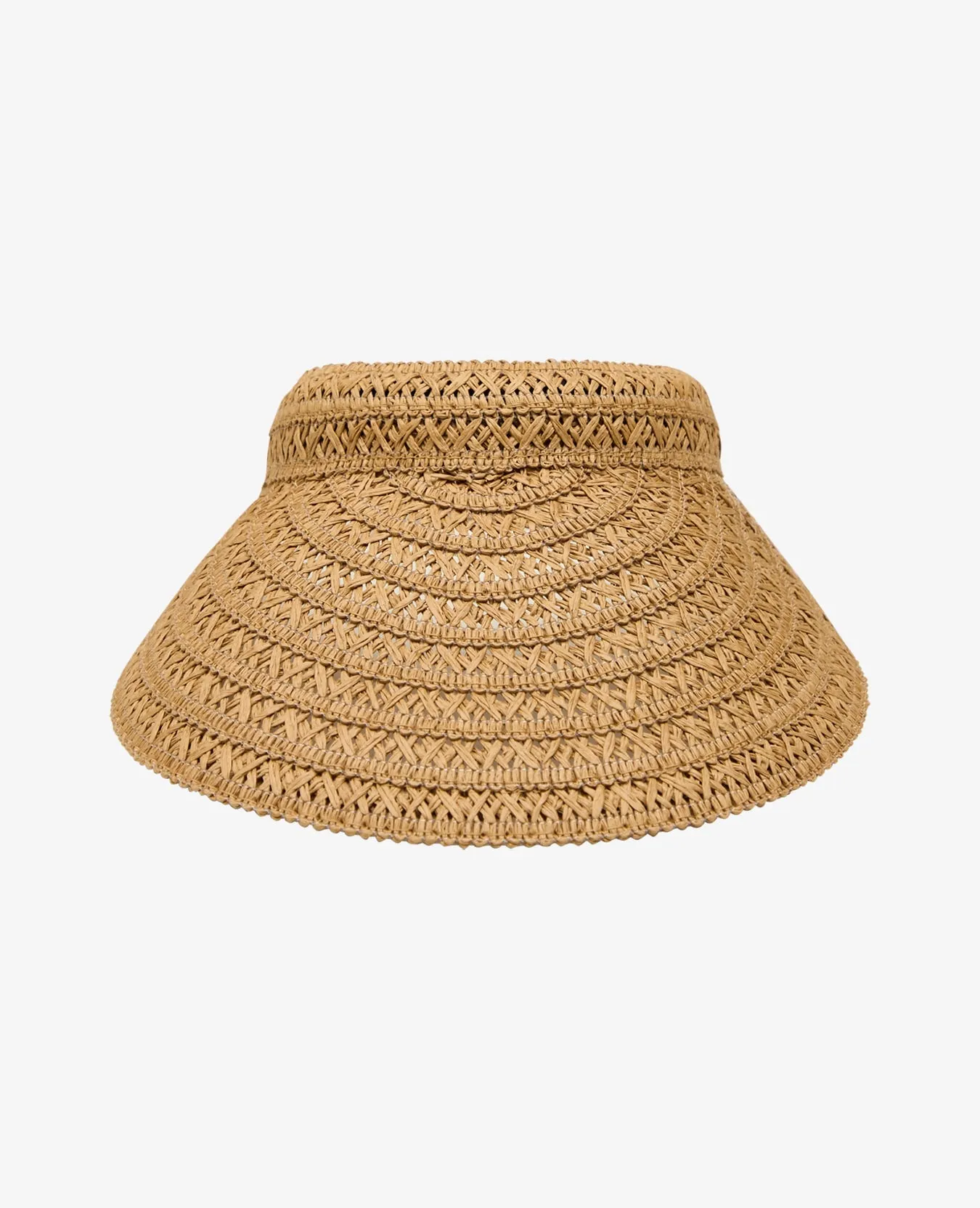 MIVUM STRAW SUN VISOR