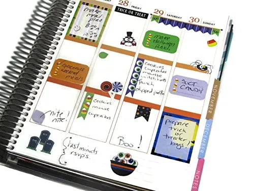 Monthly Planner Stickers Rainbow Yoga Fitness Stickers Planner Labels Compatible with Erin Condren Vertical Life Planner