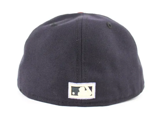 Montreal Expos New Era 59Fifty Fitted Hat (Navy Maroon Gray Under Brim)