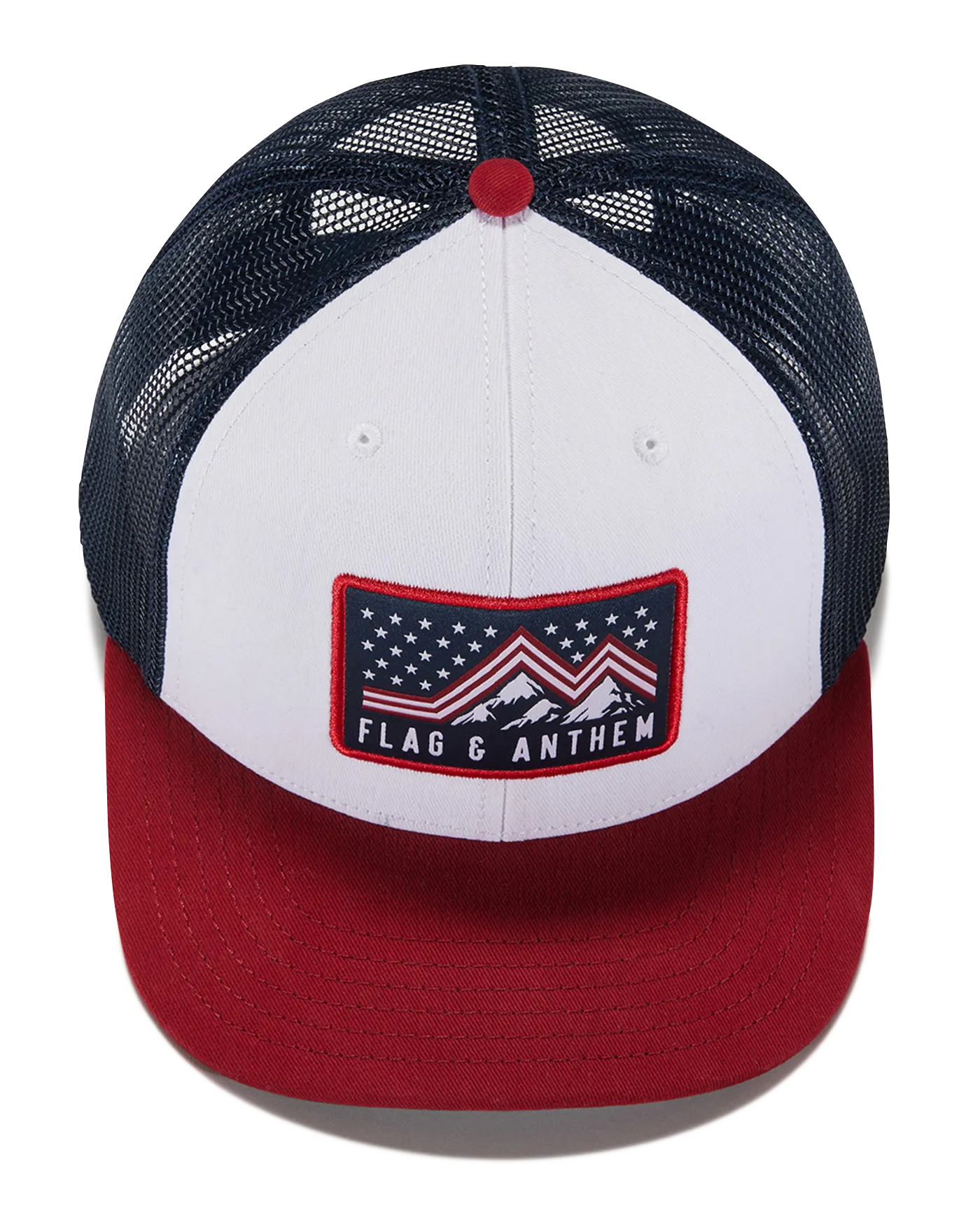 MOUNTAIN & STARS TRUCKER HAT