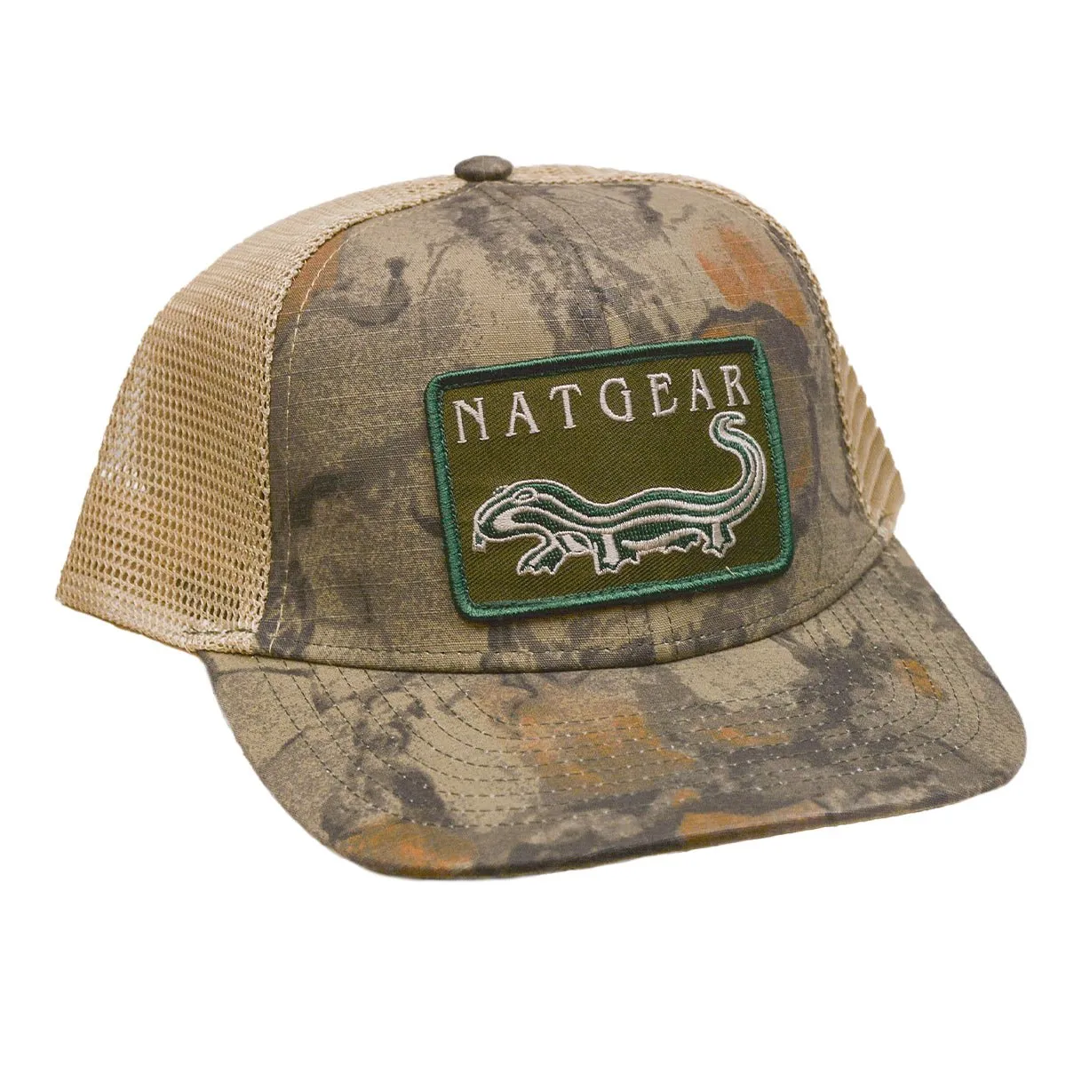 Natural Gear Lost Hat Co. Retro Logo Slate Cap