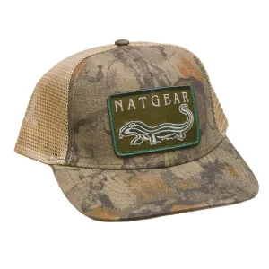 Natural Gear Lost Hat Co. Retro Logo Slate Cap