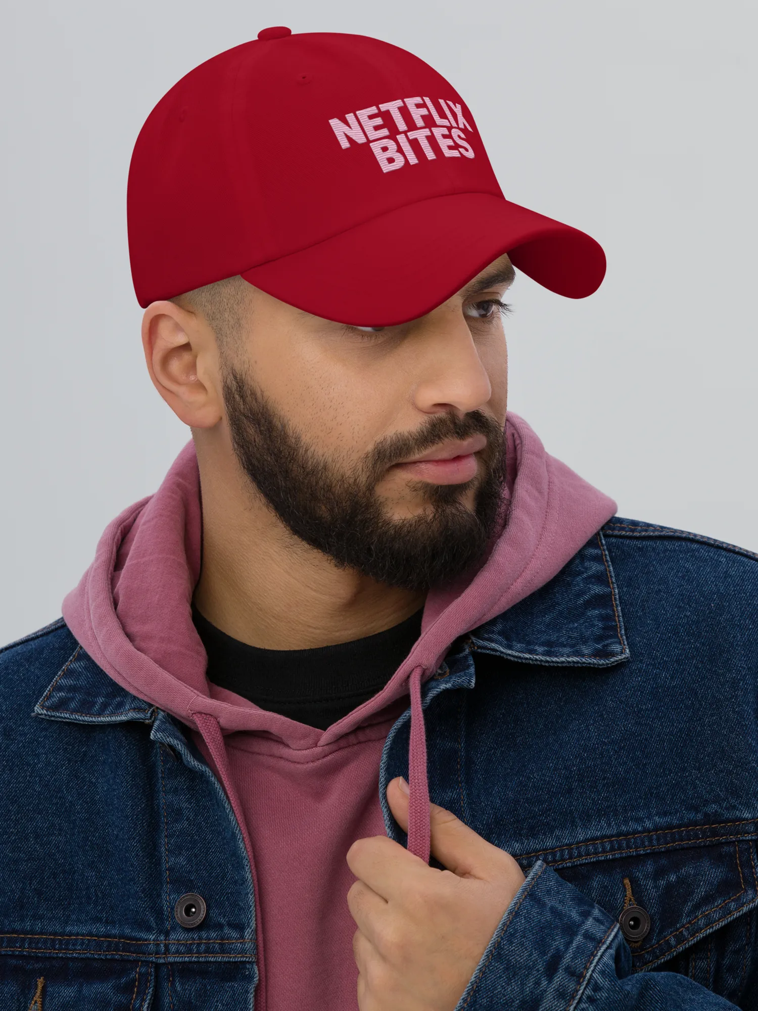 Netflix Bites Exclusive Dad Hat [Red]