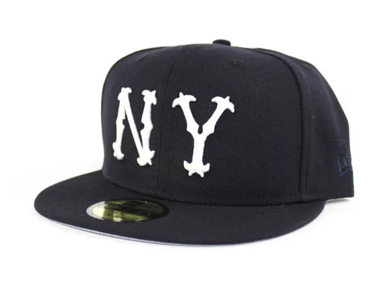 New York Highlanders 1903-1904 New Era 59Fifty Fitted Hat (Road Navy Gray Under Brim)
