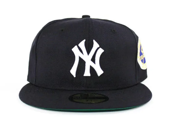 New York Yankees 1962 World Series 59Fifty New Era Fitted Hats (Navy Green Under Brim)