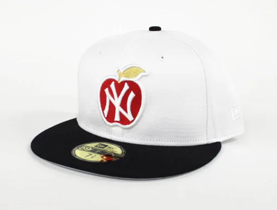 New York Yankees New Era 59Fifty Fitted Hat (Big Apple Jordan Olympic 7 Gray Under Brim)