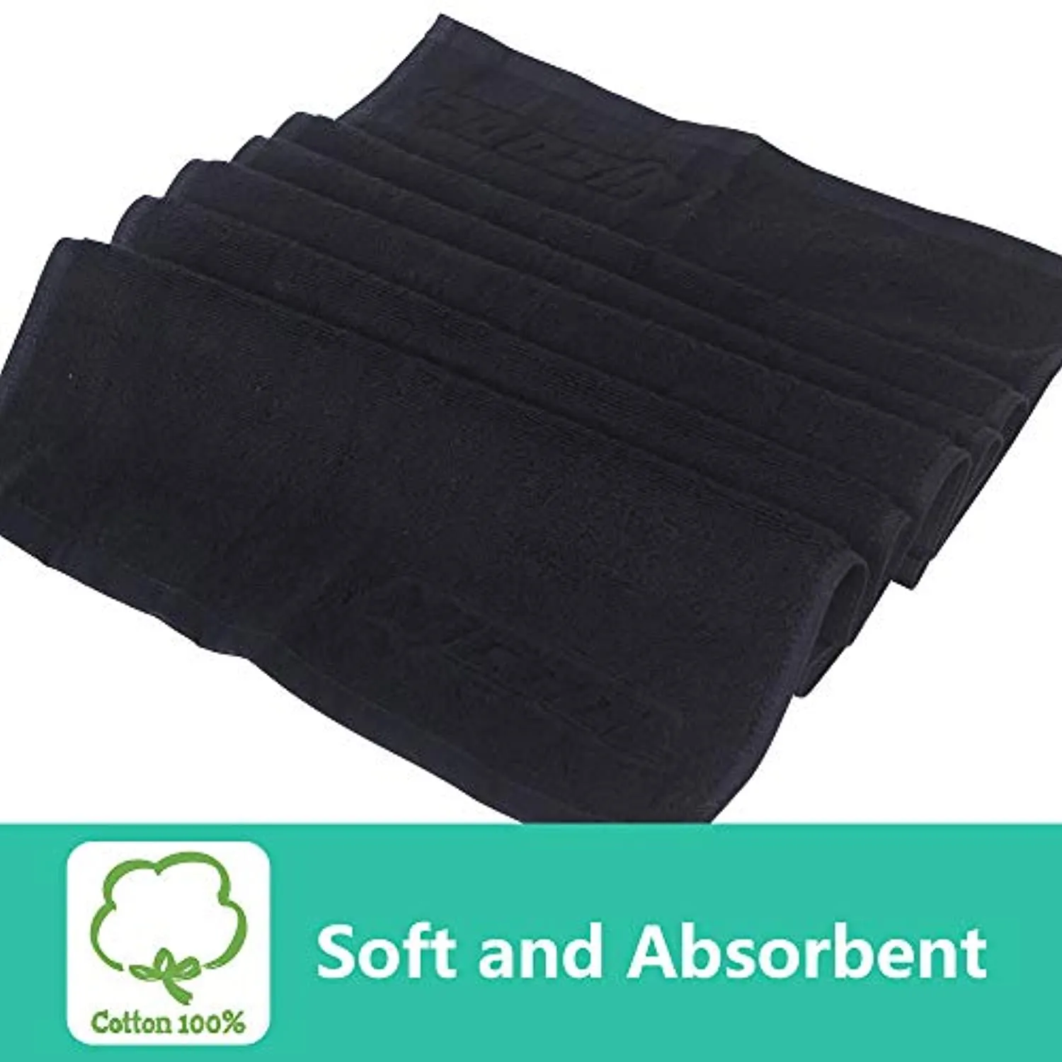 NIcool Toallas deportivas, gimnasio yoga ciclismo toallas 100% algodón suave fresco secado rápido para hombres mujeres entrenamiento, fitness, pilates, viajes, camping, playa 43 x 13.75 pulgadas